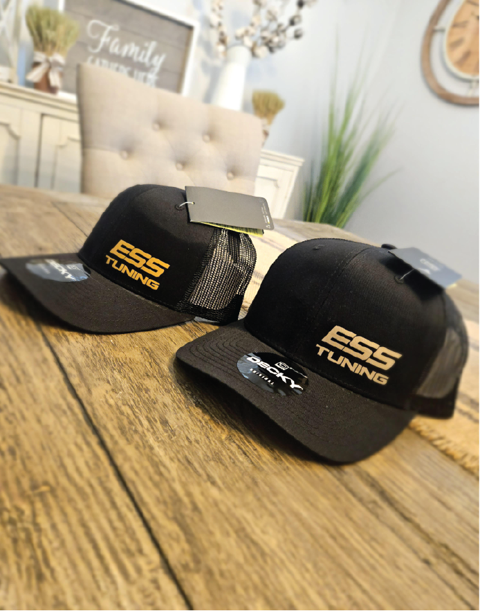 Black Flex-fit/Snapback Gold/Bronze hat