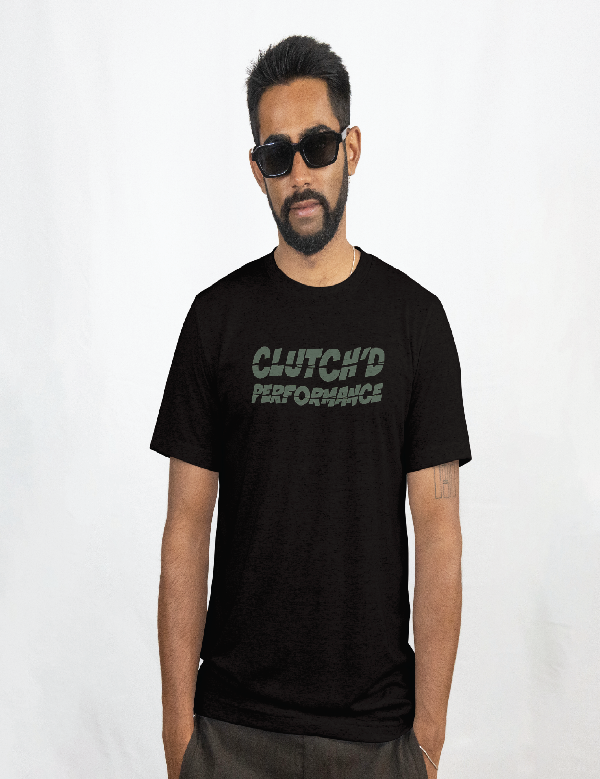 Short sleeve Clutch'd Split T-shirt