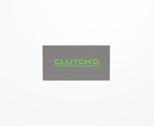 Clutch'd Transfer Cut Decal