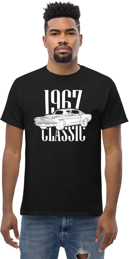 Short sleeve 1967 Classic Mustang T-shirt