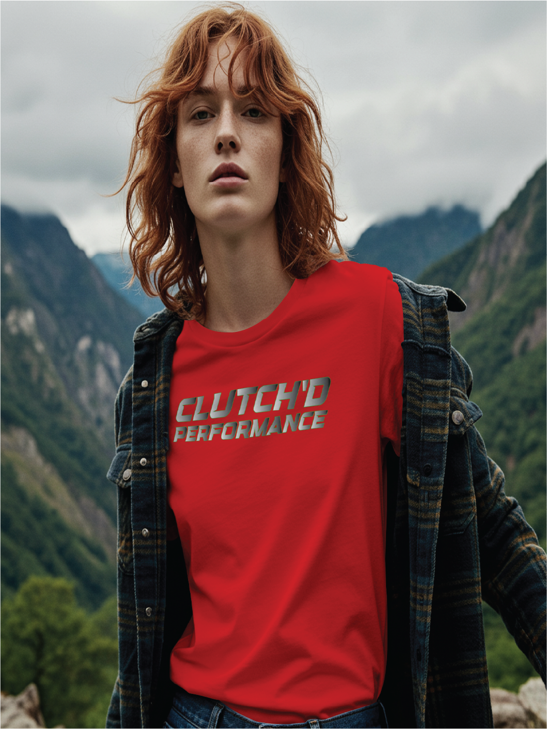 Short sleeved Silver Clutch'd