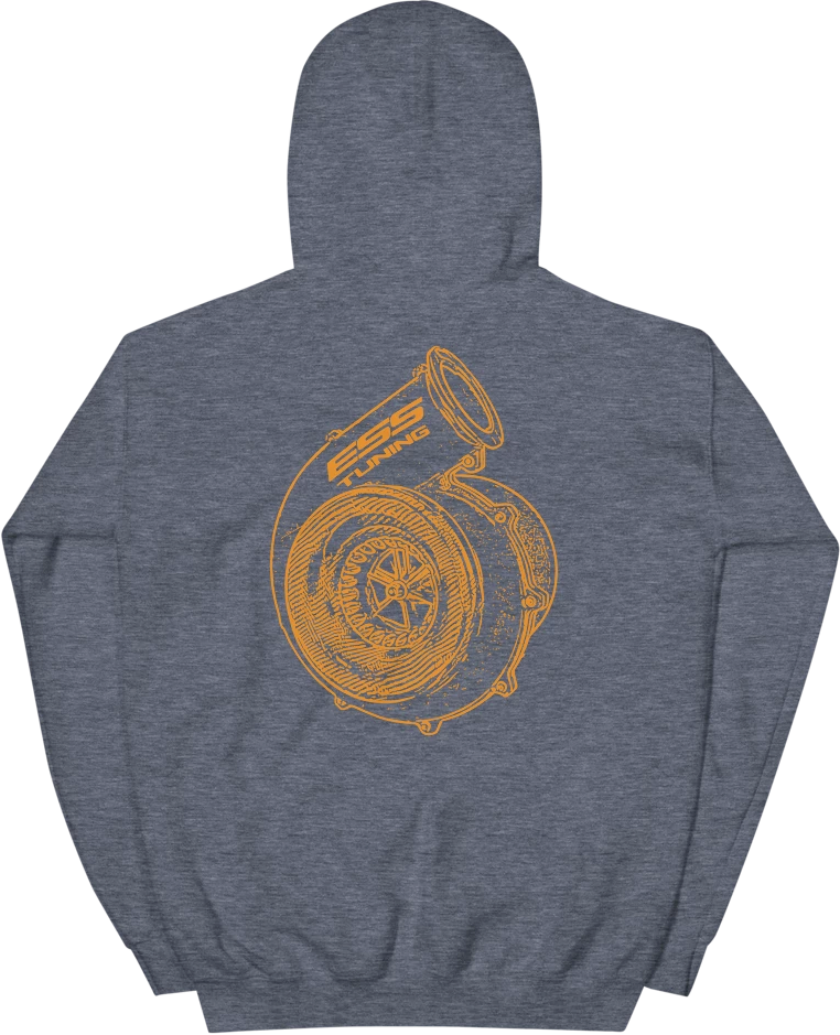 Men and Women's Black ESS Pullover Hoodie