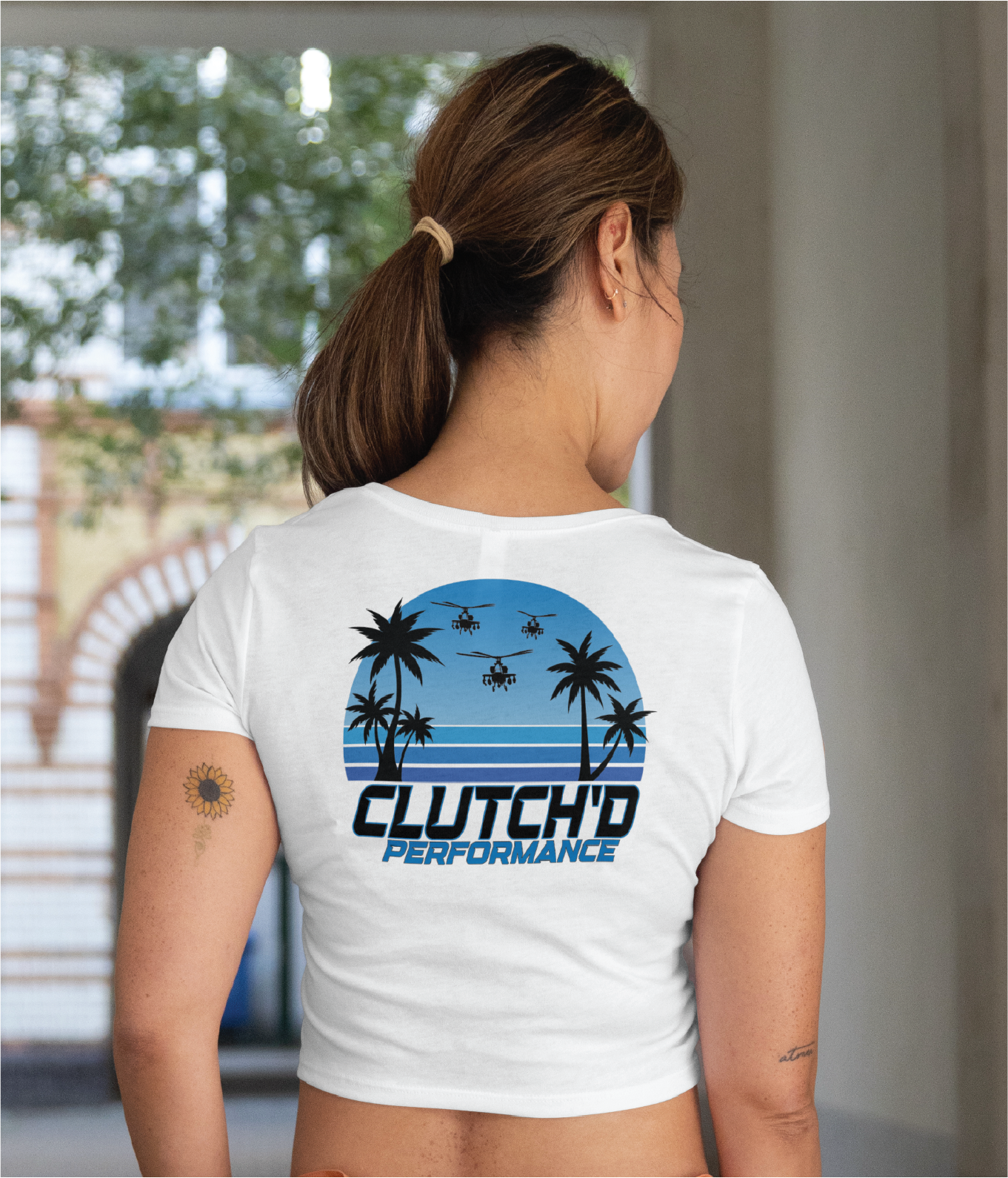 Short sleeved Retro Morning Sun