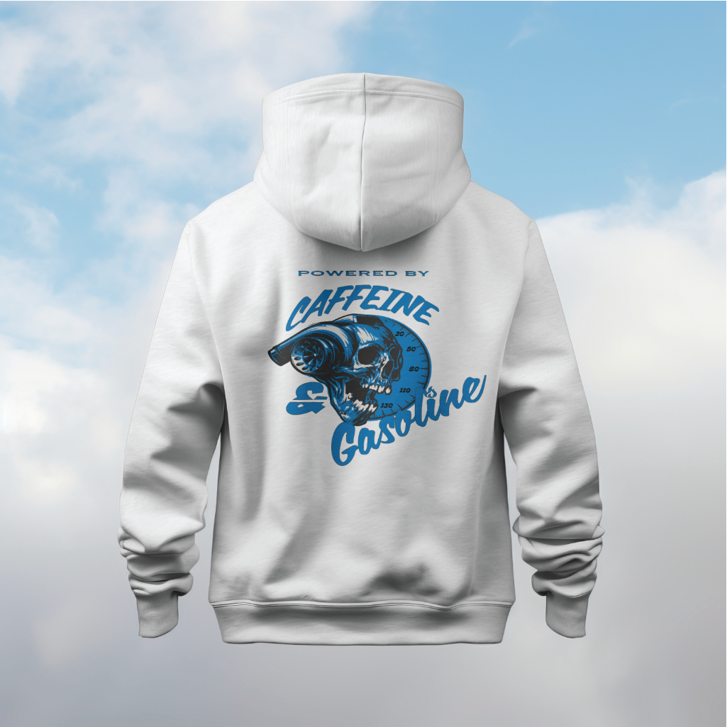 Caffeine and Gasoline Hoodie