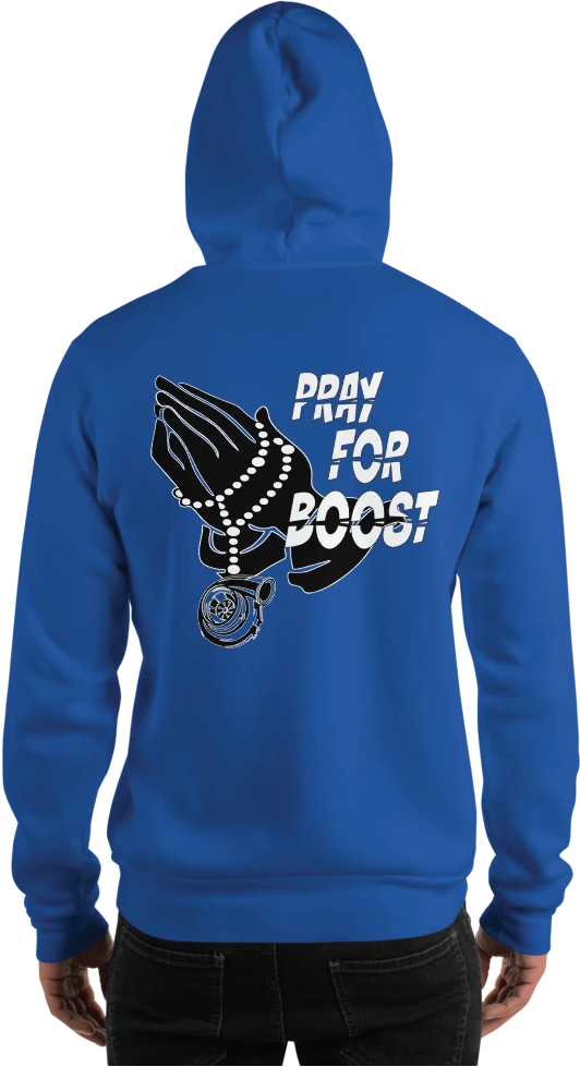 Pray for boost hoodie