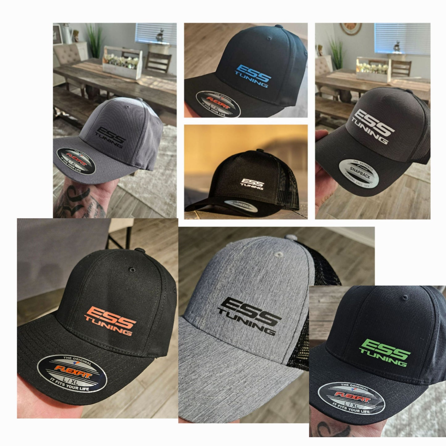 Black flexfit hat