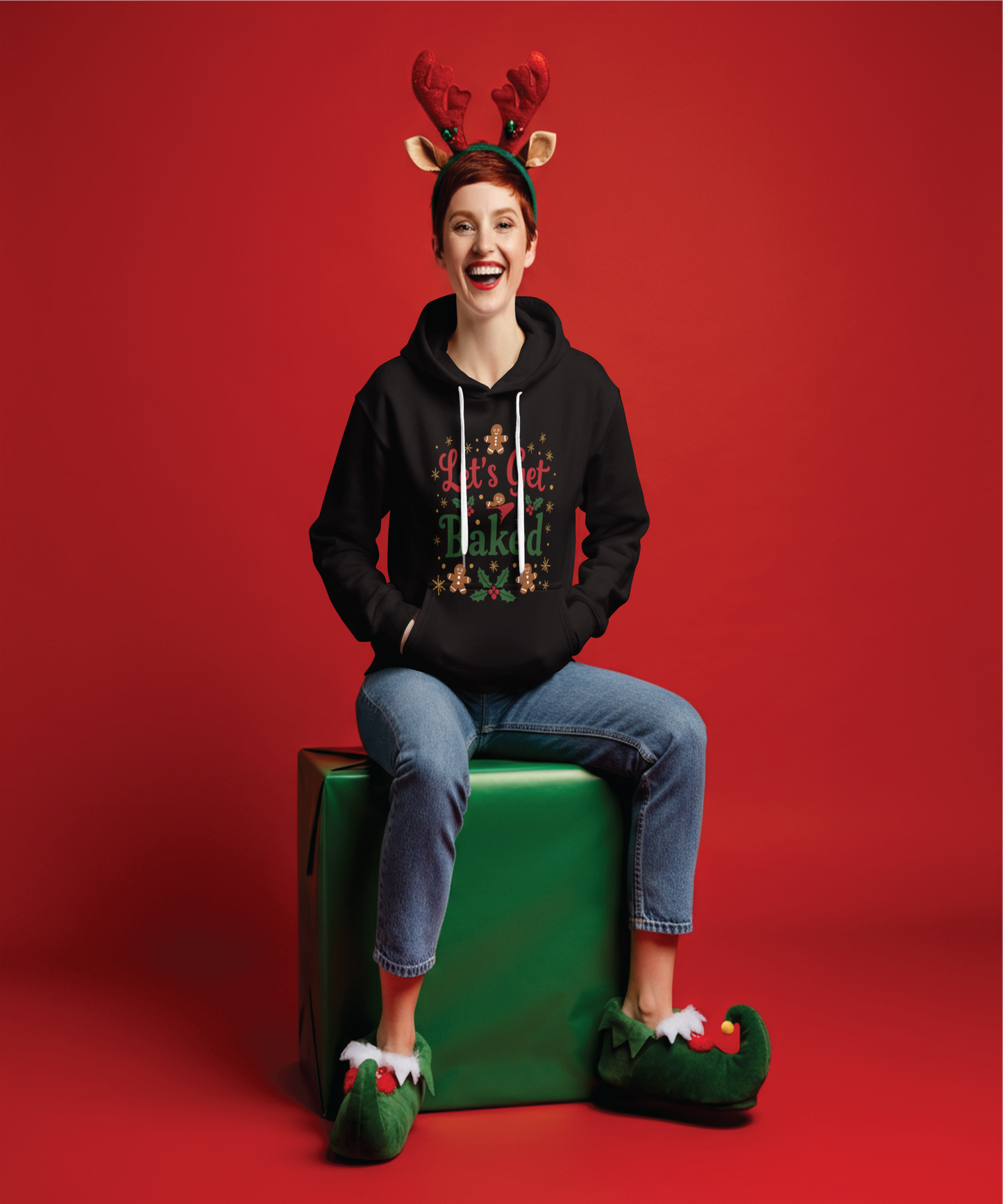 Lets get  baked hoodie