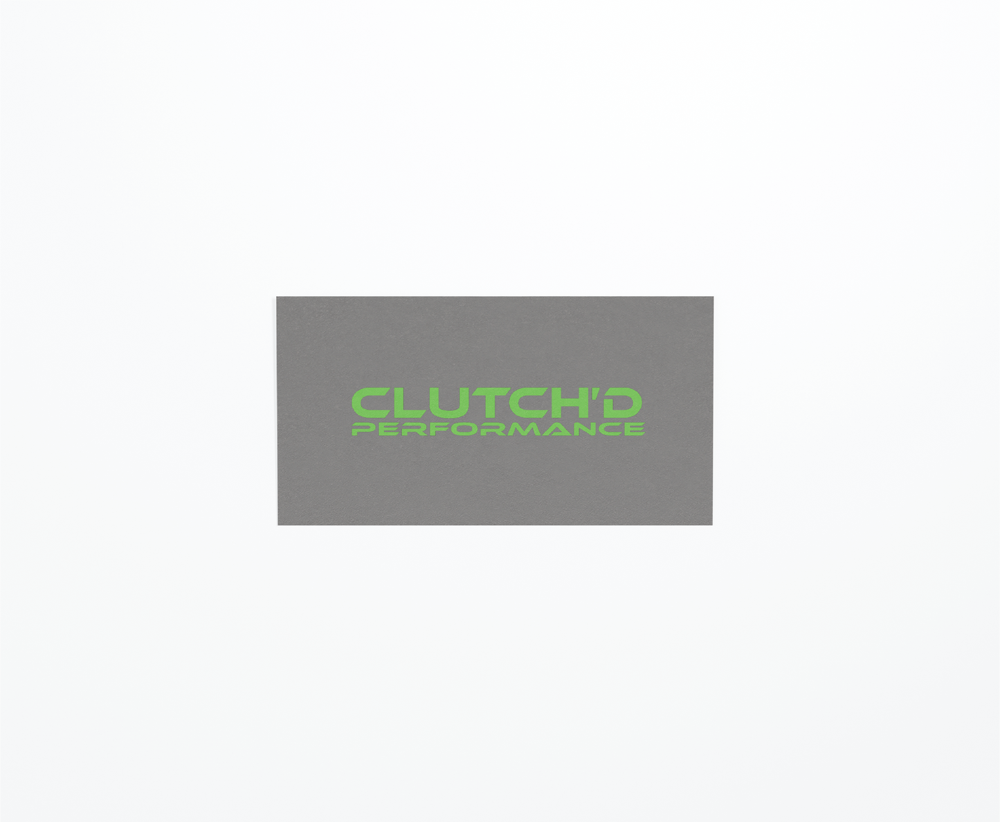 Clutch'd Transfer Cut Decal