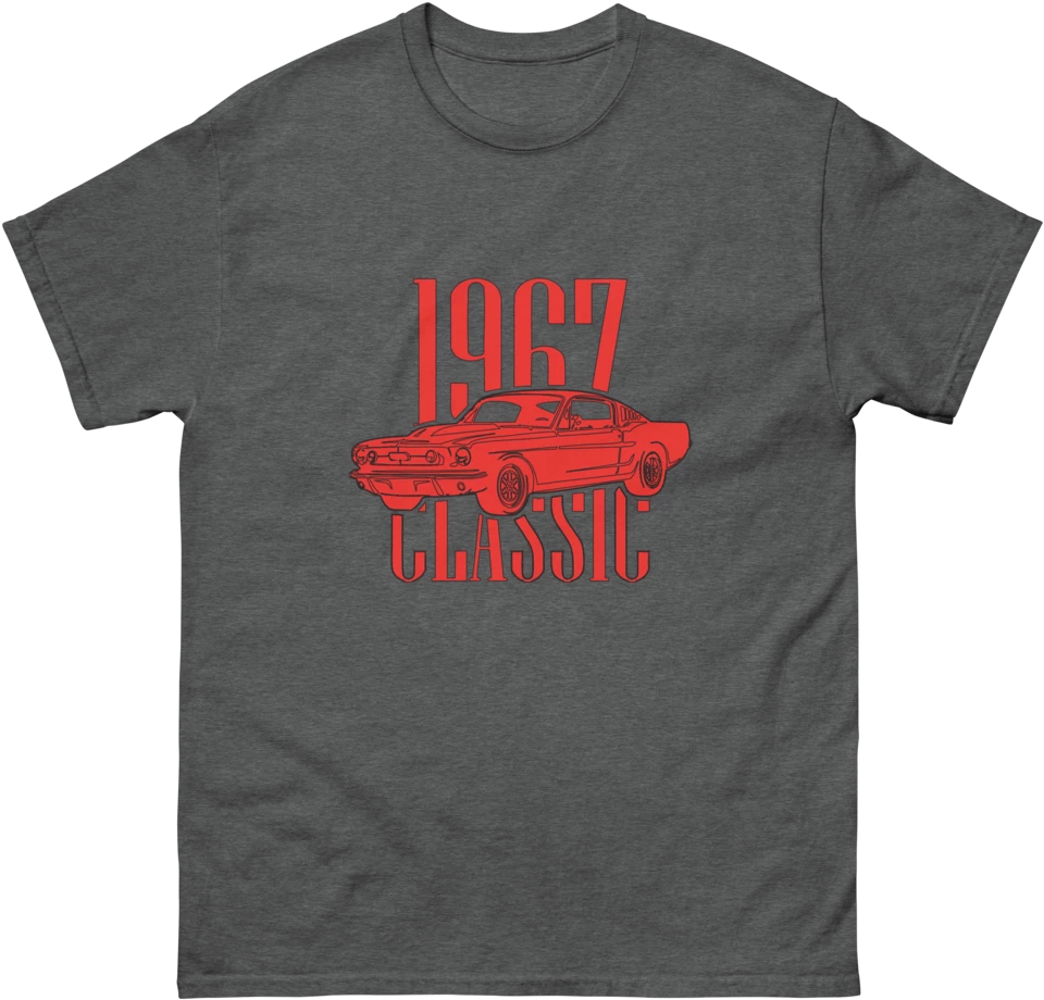 Short sleeve 1967 Classic Mustang T-shirt