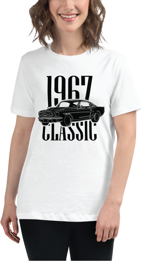 Short sleeve 1967 Classic Mustang T-shirt