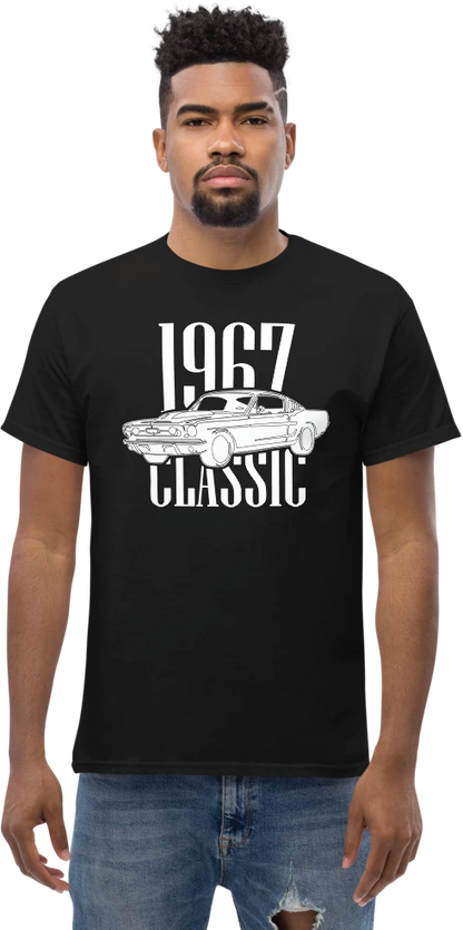 Short sleeve 1967 Classic Mustang T-shirt