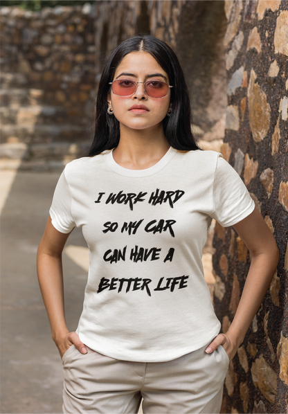 I work hard T-shirt