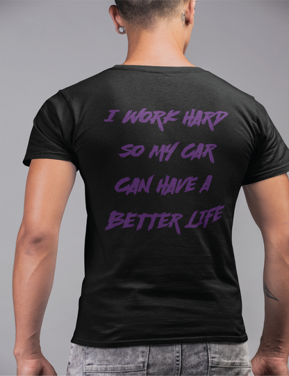 I work hard T-shirt