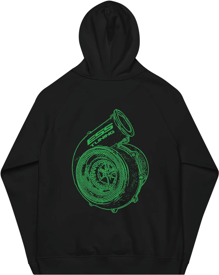 Men and Women's Black ESS Pullover Hoodie