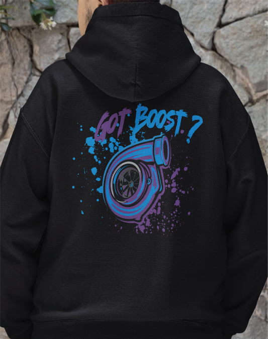 Got Boost Blue and Purple ESS Tuning Hoodie