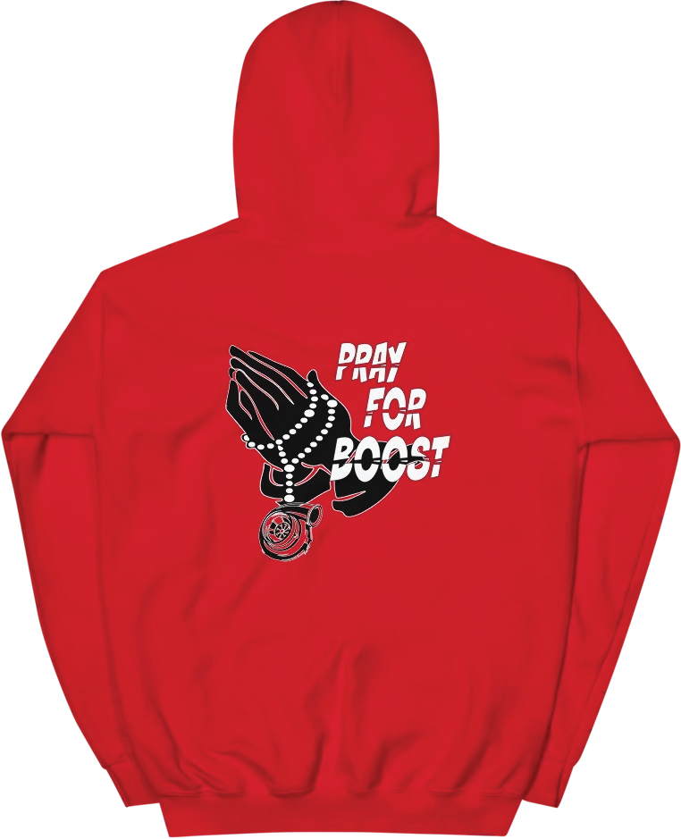 Pray for boost hoodie
