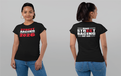 Short sleeve 2026 Street Racing Print