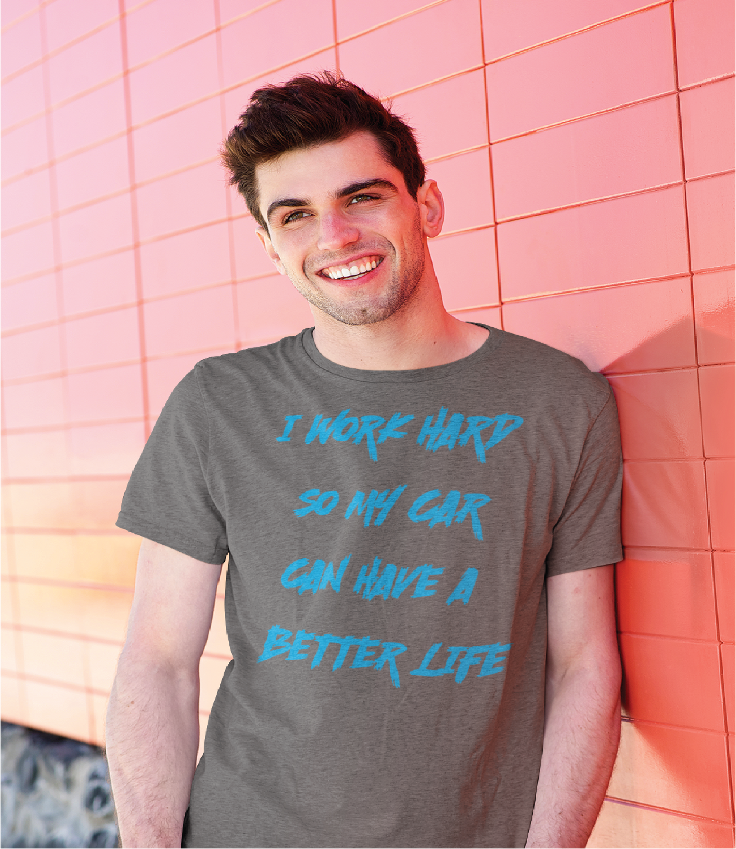 I work hard T-shirt