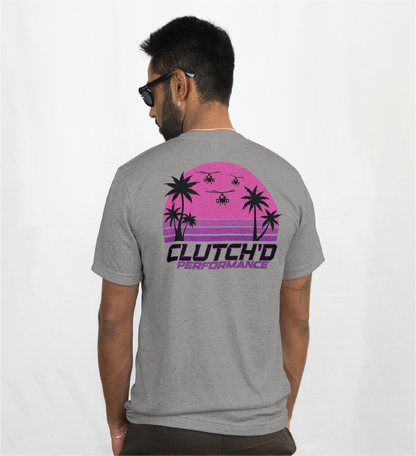 Short sleeved Retro Morning Sun