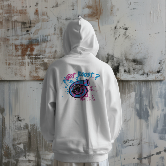 80s retro ESS Tuning Hoodie w (pink and blue)