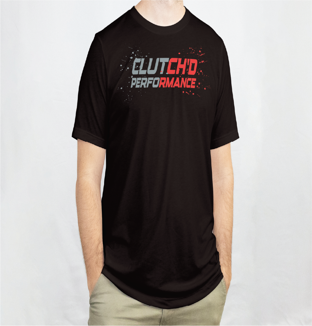 Clutch'd neon Oil Splatter shirt