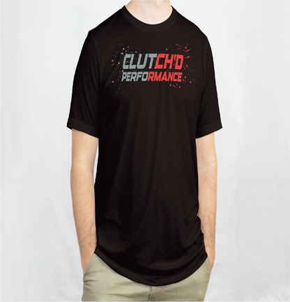 Clutch'd neon Oil Splatter shirt