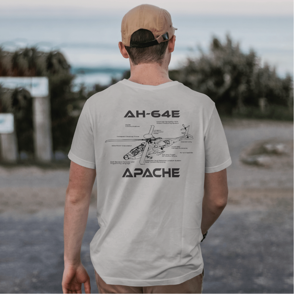 Short sleeve AH-64 Apache shirt
