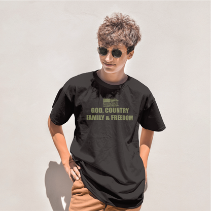 God & Country short sleeve T-shirt