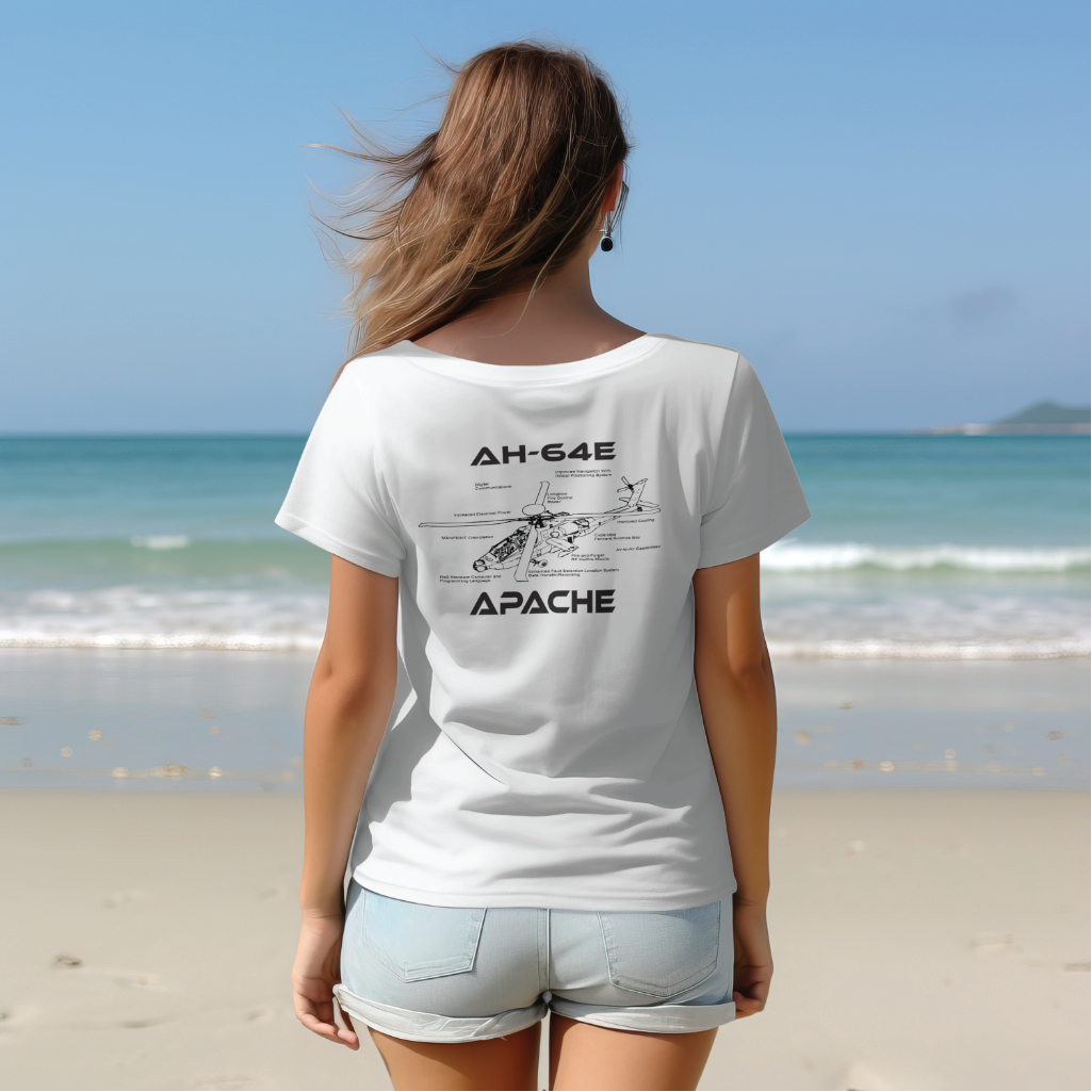 Short sleeve AH-64 Apache shirt