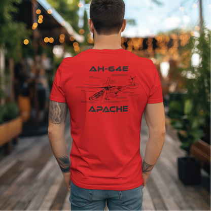 Short sleeve AH-64 Apache shirt