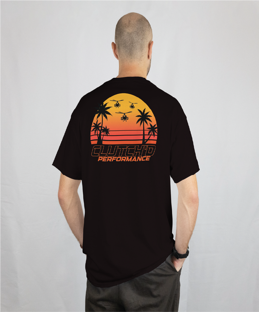 Short sleeved Retro Morning Sun