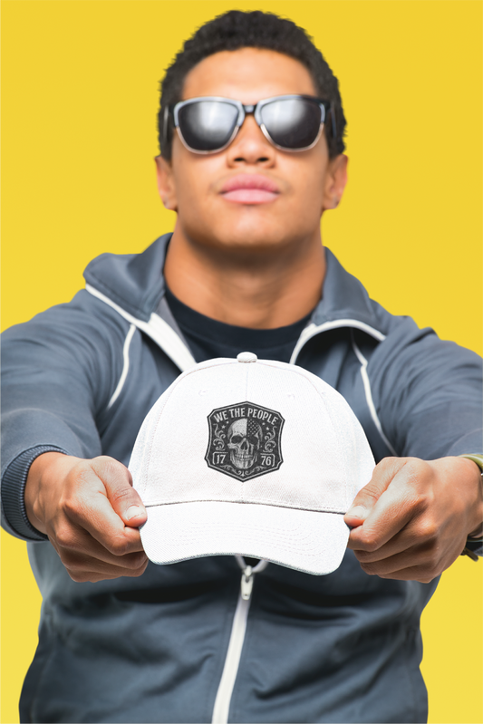 We The People 1776 Skull hat