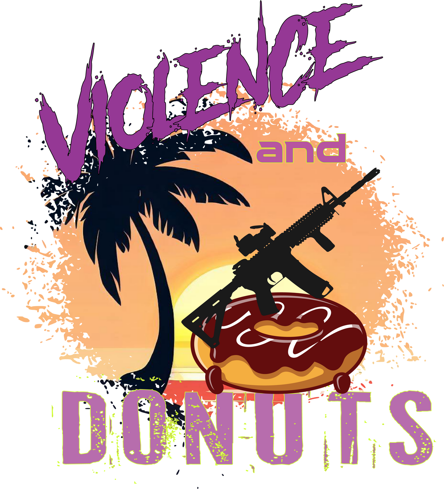 Violence and Donuts T-shirt