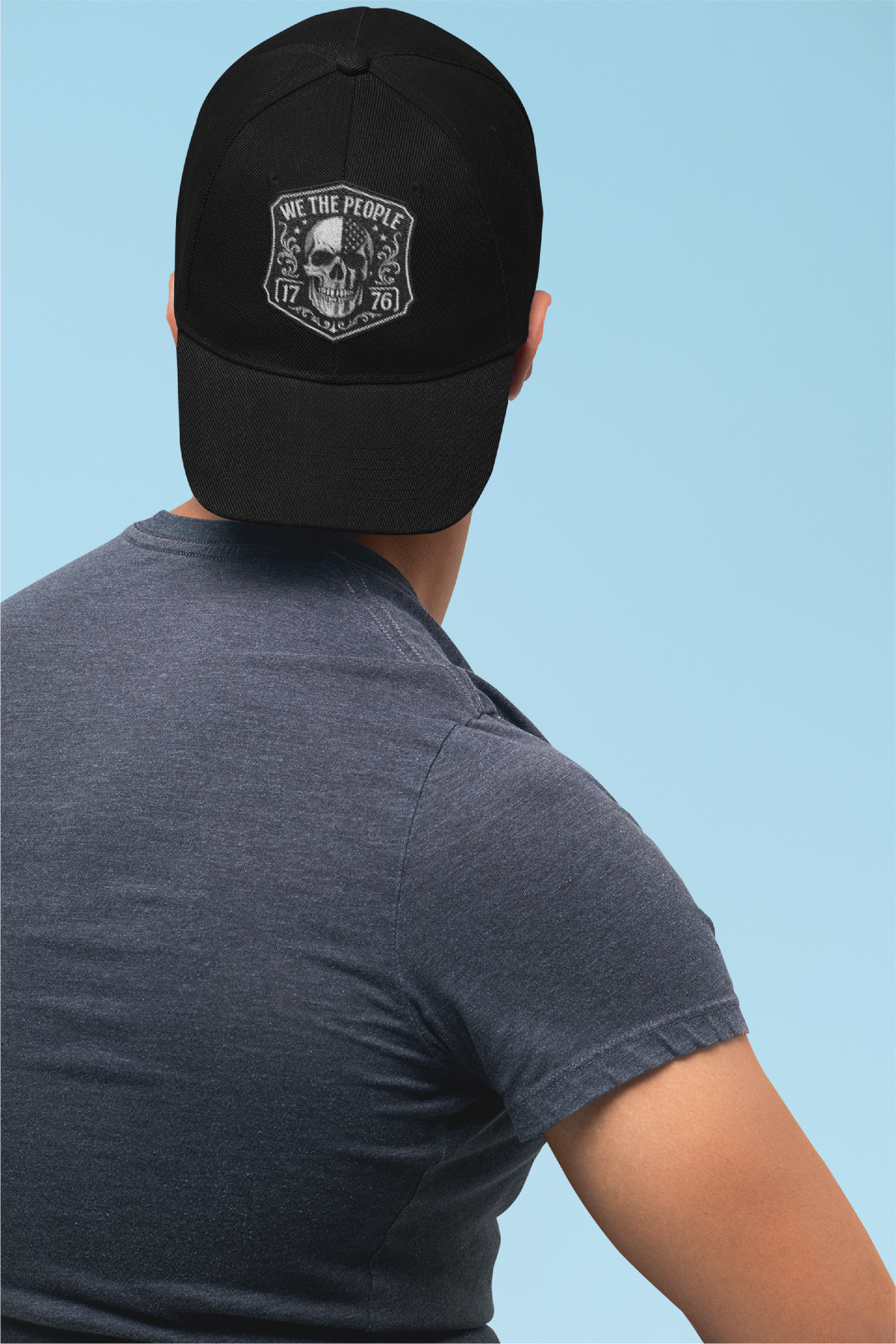 We The People 1776 Skull hat