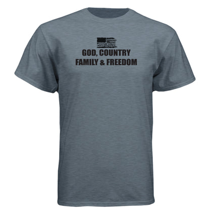 Heather Slate Blue - FRONT