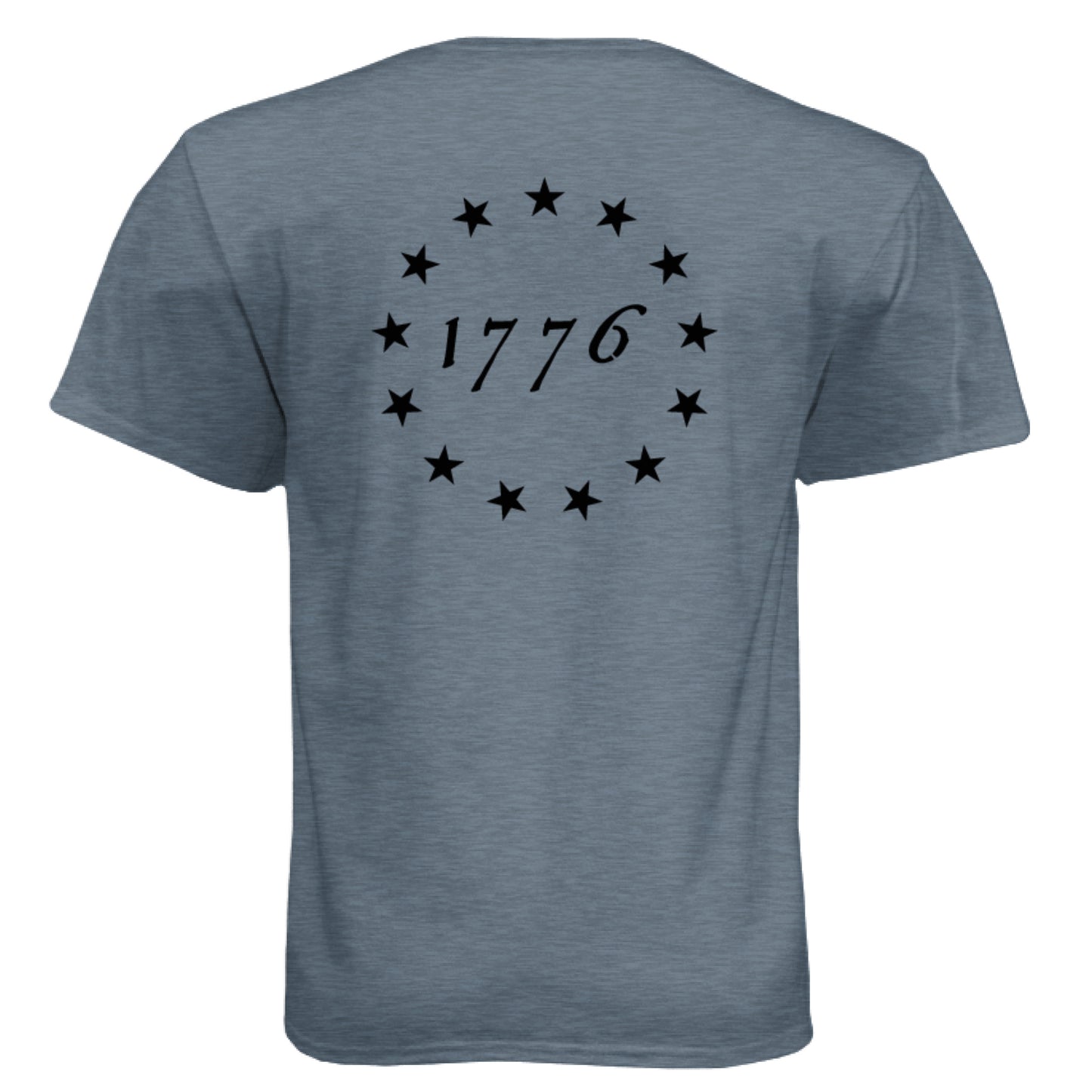 Heather Slate Blue - BACK