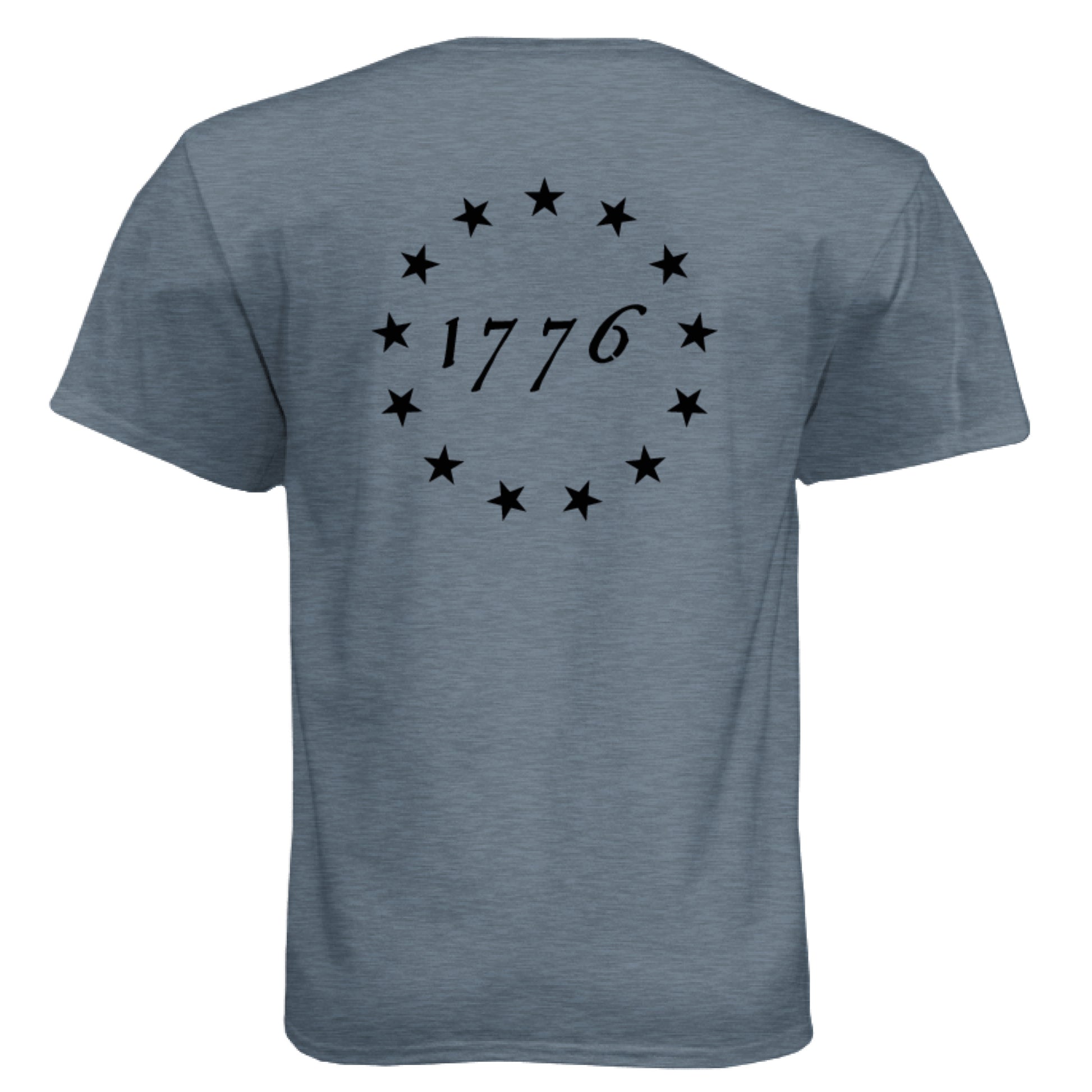 Heather Slate Blue - BACK