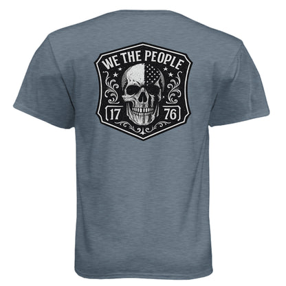 Heather Slate Blue - BACK