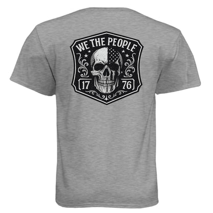 Dark Heather Grey (60/40) - BACK