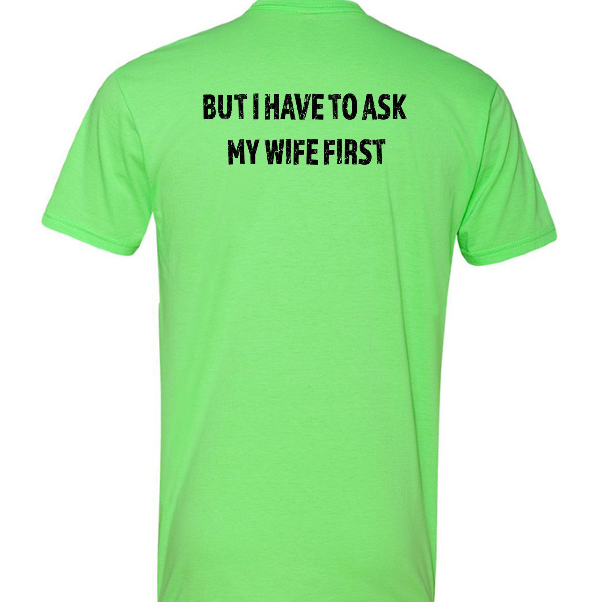 Neon Heather Green - BACK