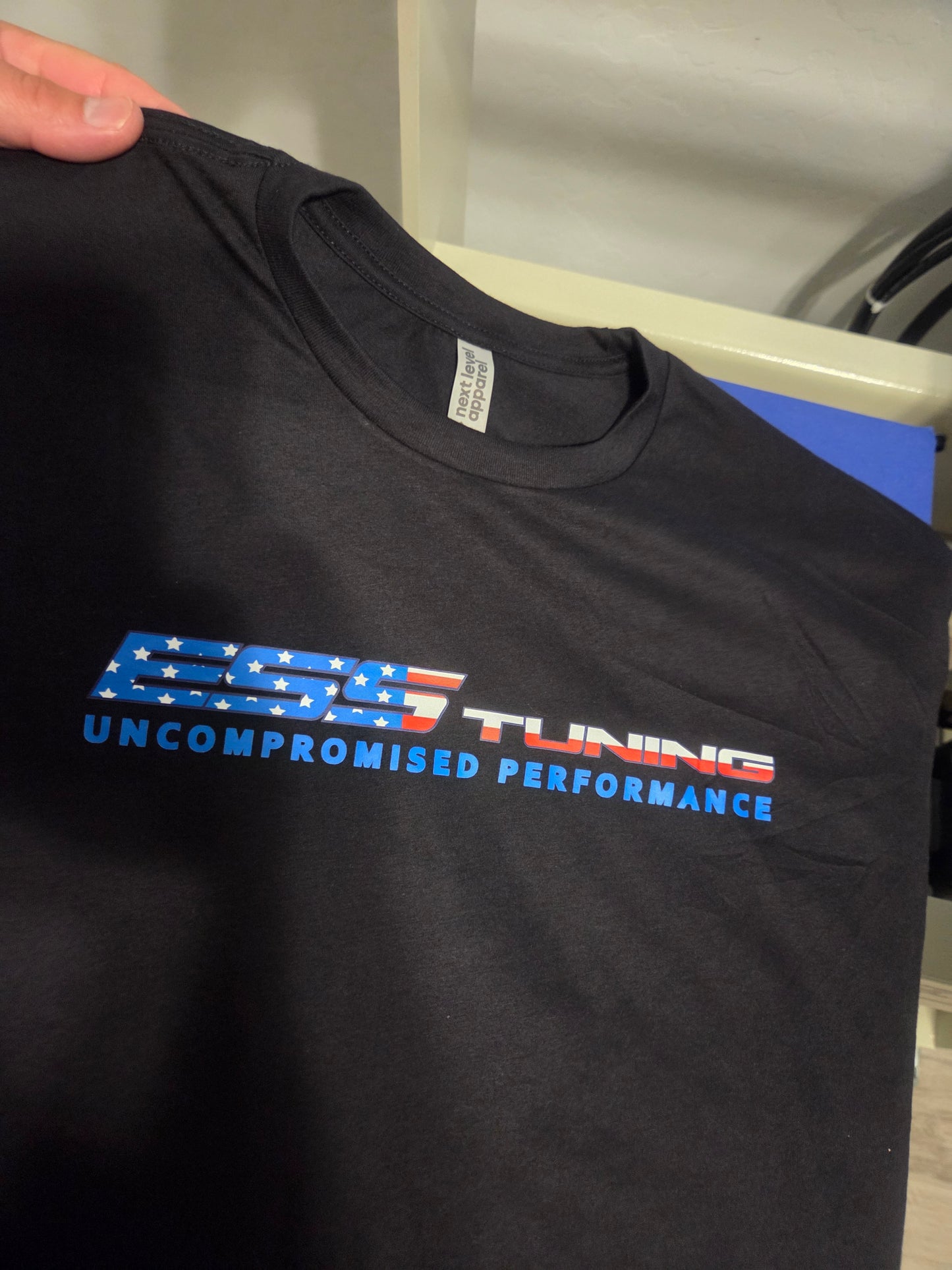 🇺🇸  USA ESS Tuning Tshirt w Got Boost red, white and blue splatter!