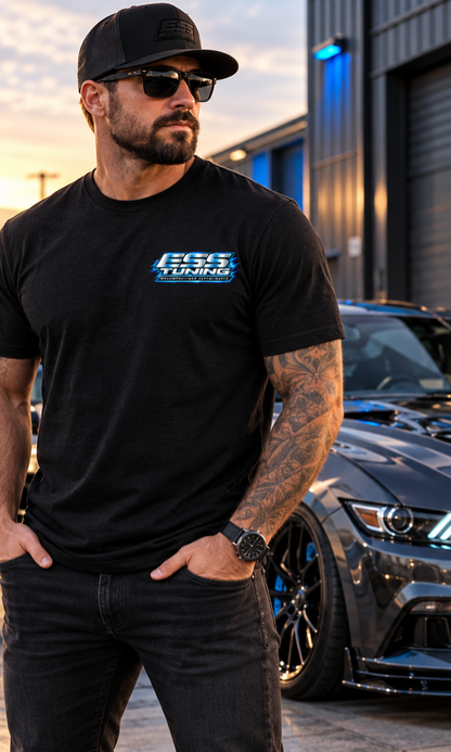 Custom Chrome colored ESS Tuning hoodie